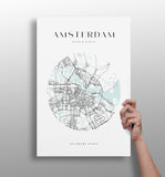 Amsterdam V2 Aluminum Print.