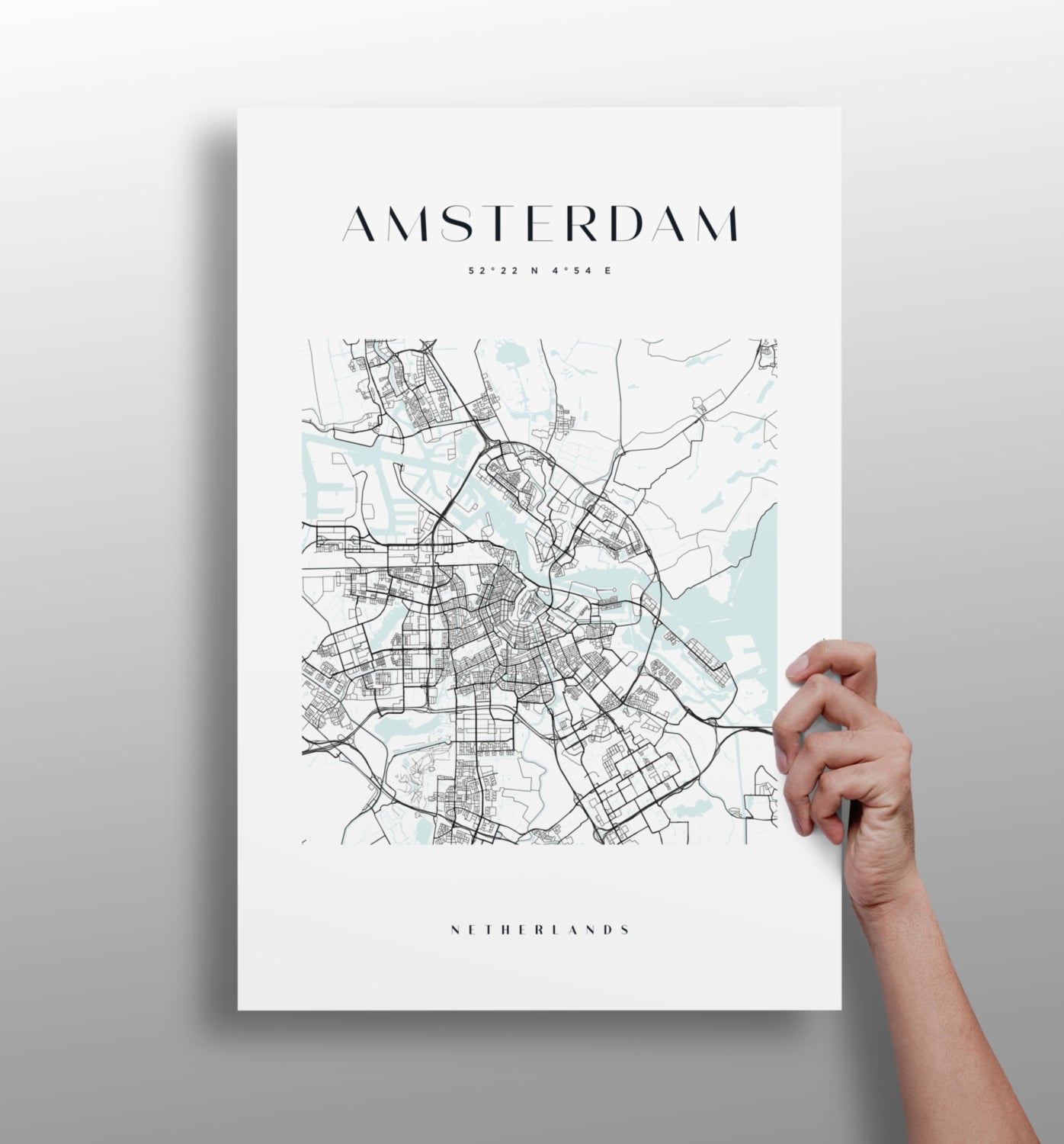 Amsterdam V3 Aluminum Print.