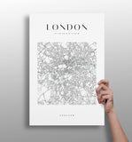 London V3 Aluminum Print.