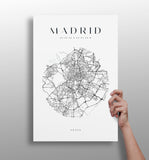 Madrid V2 Aluminum Print.
