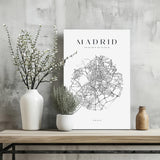 Madrid V2 Aluminum Print.