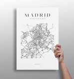Madrid V3 Aluminum Print.