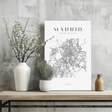 Madrid V3 Aluminum Print.