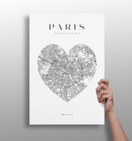 Paris V1 Aluminum Print.