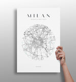 Milan V2 Aluminum Print.