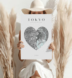 Tokyo V1 Aluminum Print.