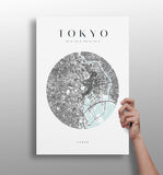 Tokyo V2 Aluminum Print.