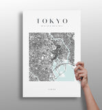 Tokyo V3 Aluminum Print.