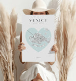 Venice V1 Aluminum Print.