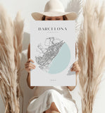 Barcelona V2 Aluminum Print.