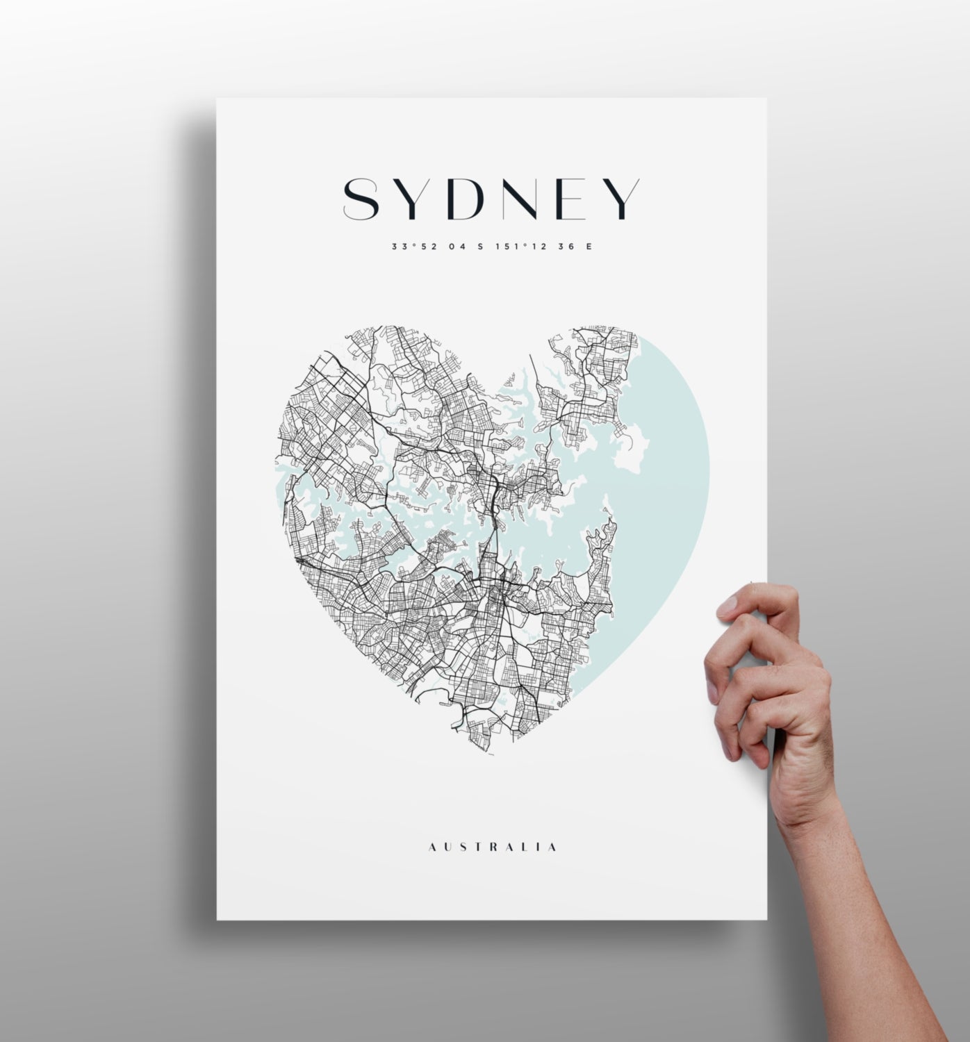 Sydney V1 Aluminum Print.