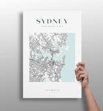 Sydney V3 Aluminum Print.