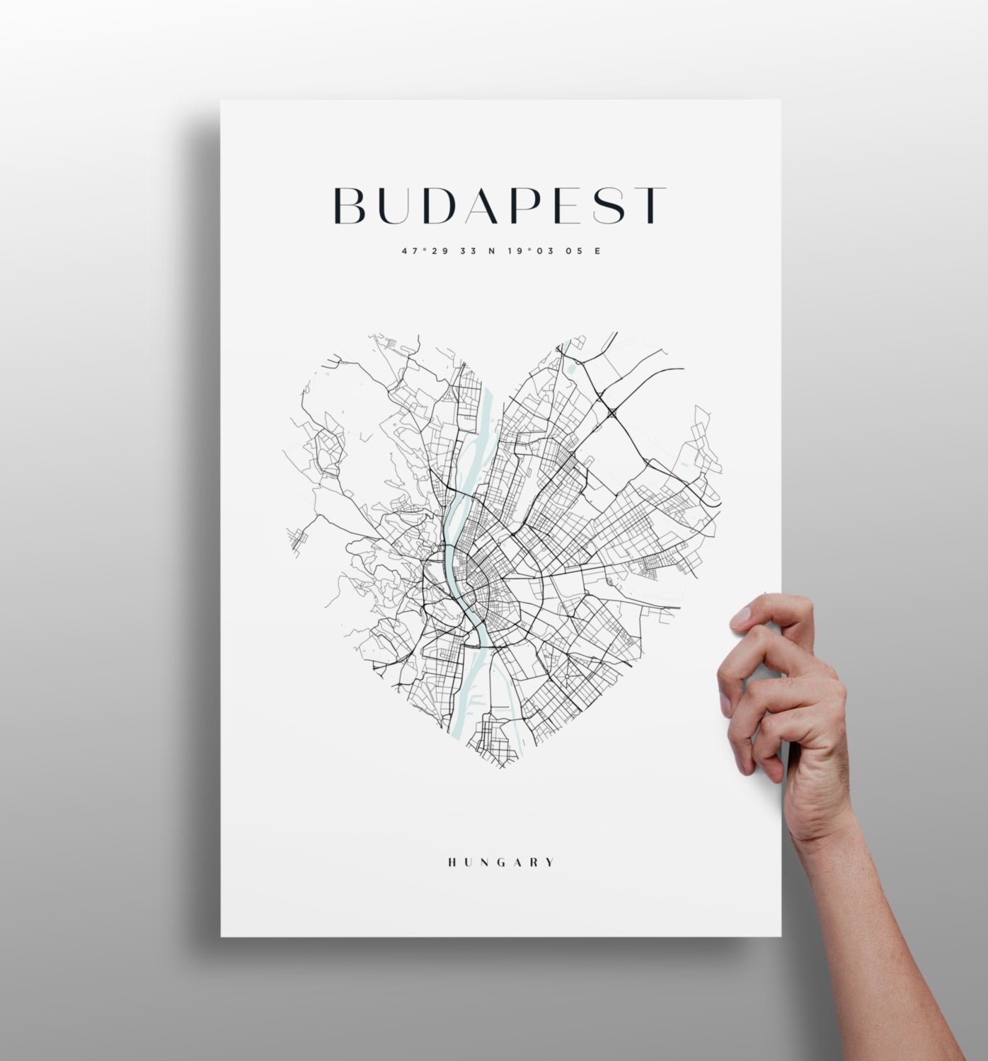 Budapest V1 Aluminum Print.