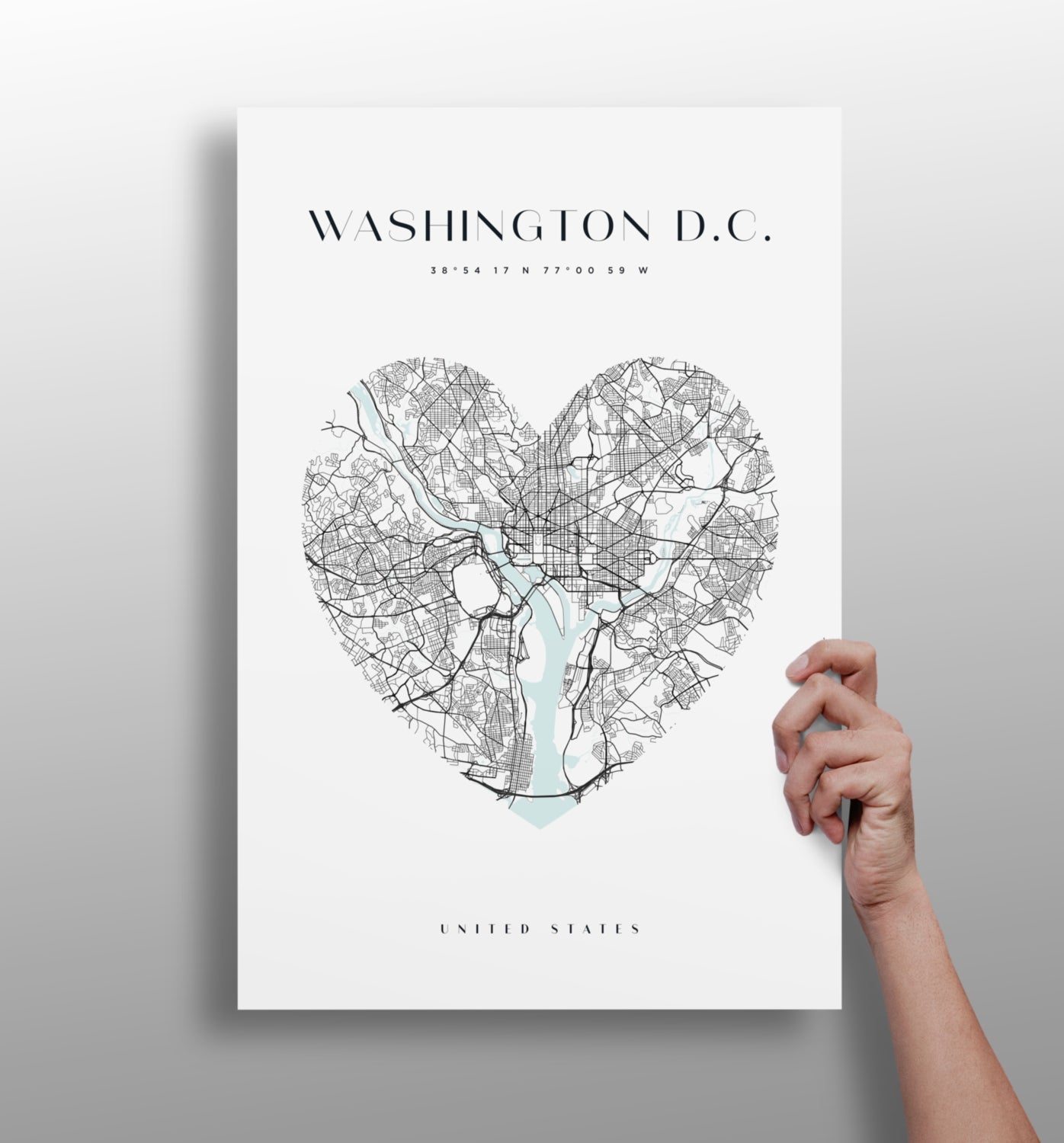 Washington V1 Aluminum Print.