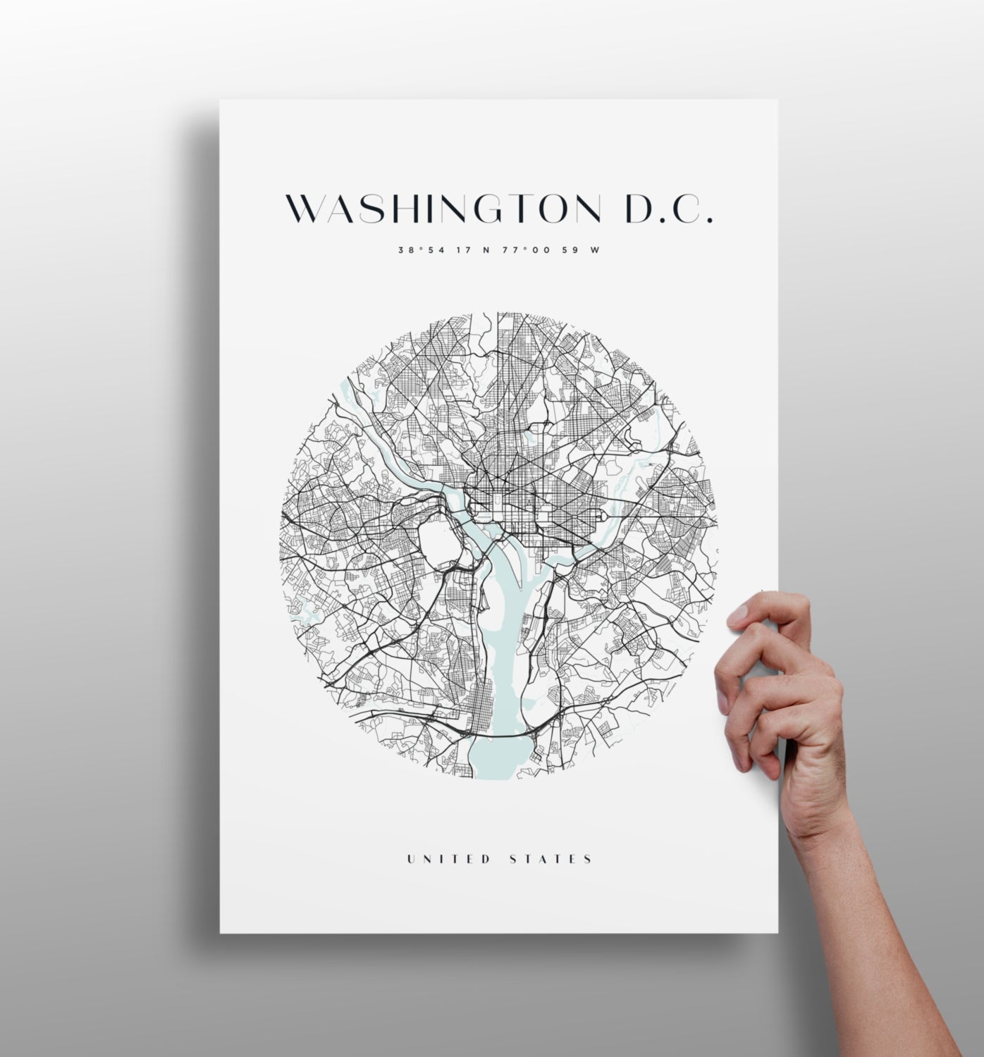 Washington V2 Aluminum Print.