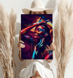 Woman Aluminum Print.