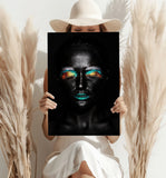 Woman Aluminum Print.