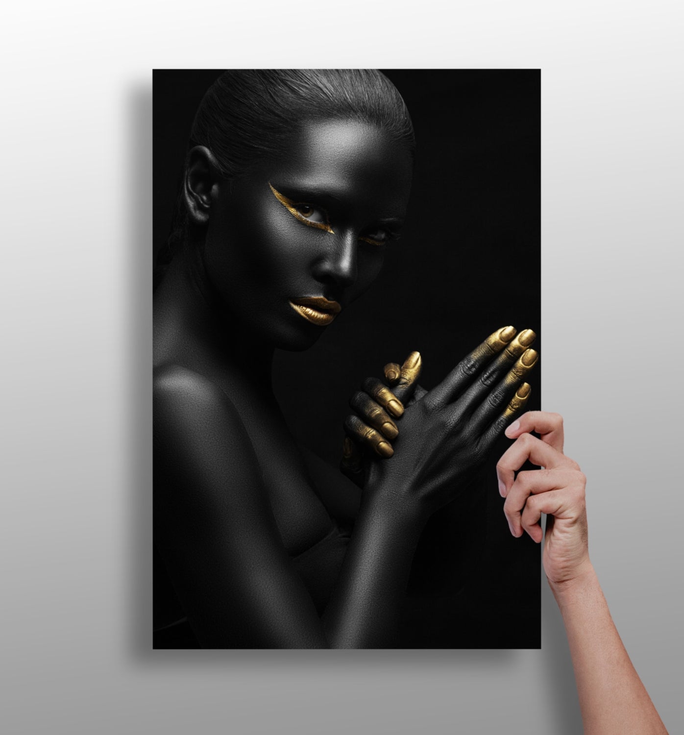 Woman Aluminum Print.