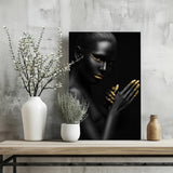 Woman Aluminum Print.