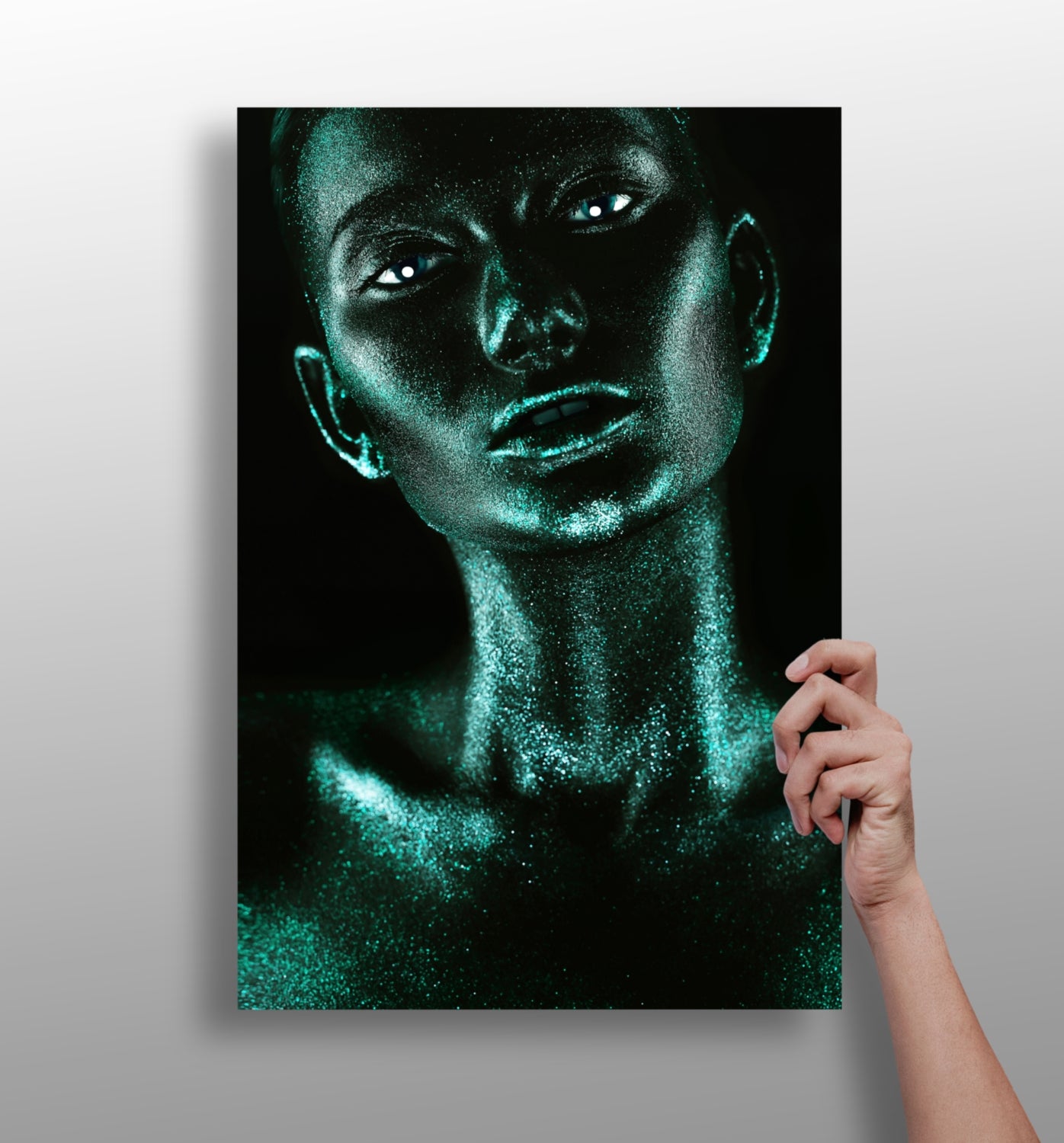 Woman Aluminum Print.