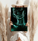 Woman Aluminum Print.