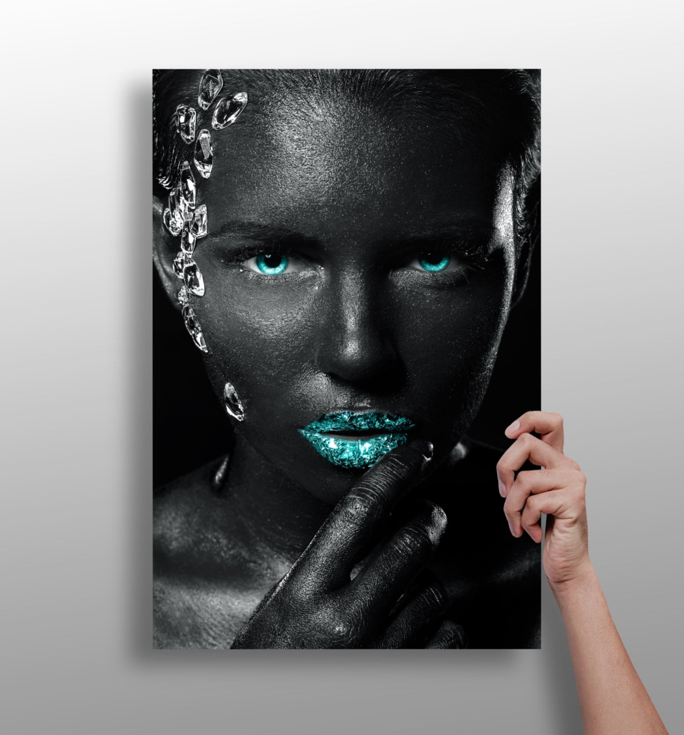 Woman Aluminum Print.