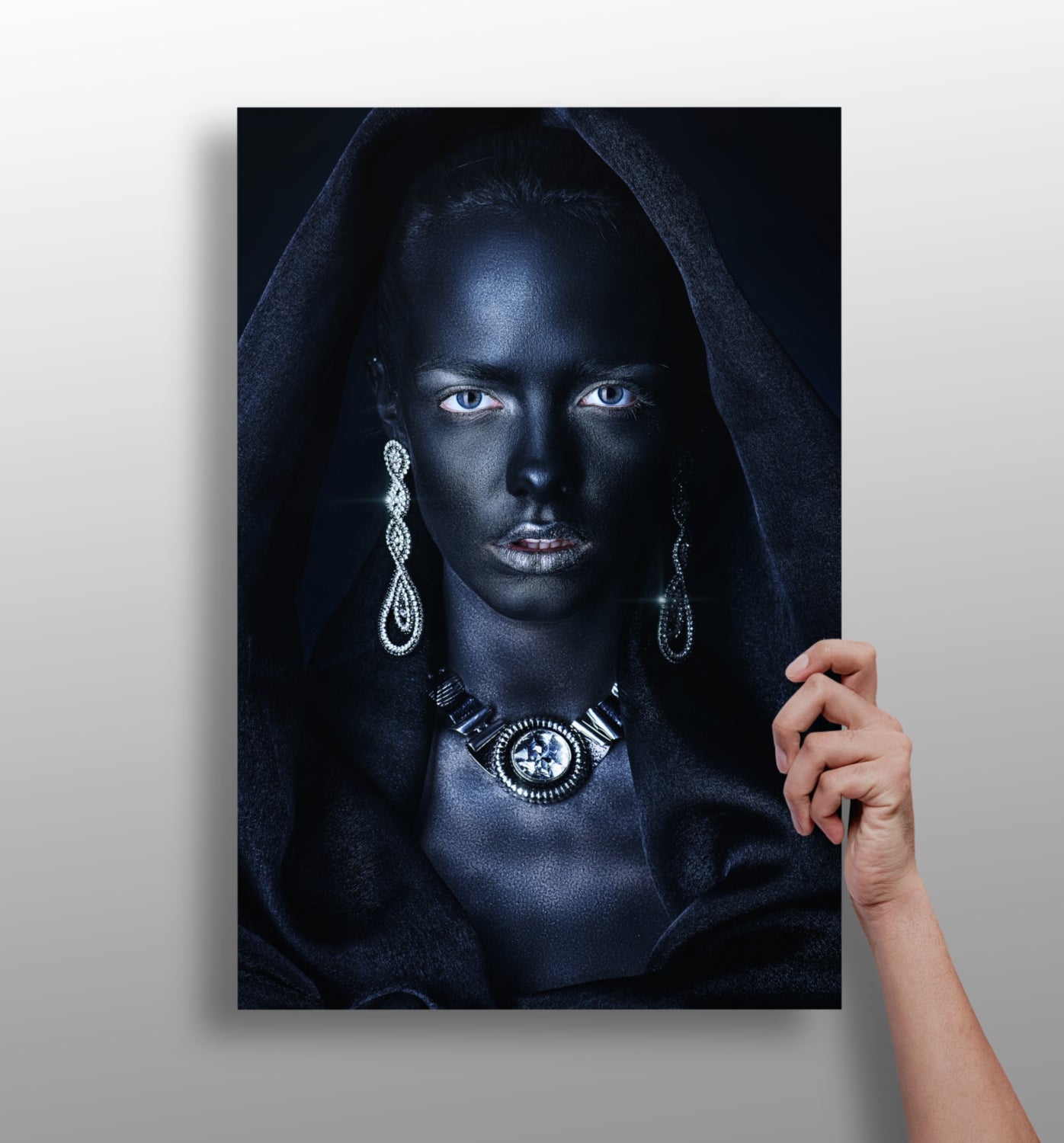 Woman Aluminum Print.