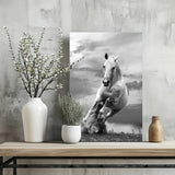 Running Horse Aluminum Print.