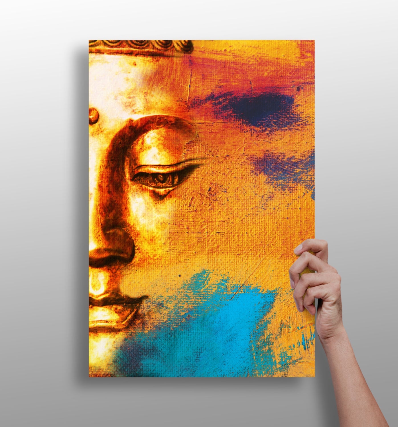 Buddha Aluminum Print.