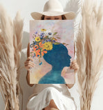 Woman Aluminum Print.