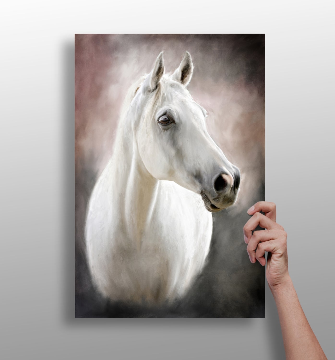 Horse Aluminum Print.