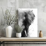 Elephant Aluminum Print.