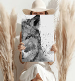 Wolf Aluminum Print.