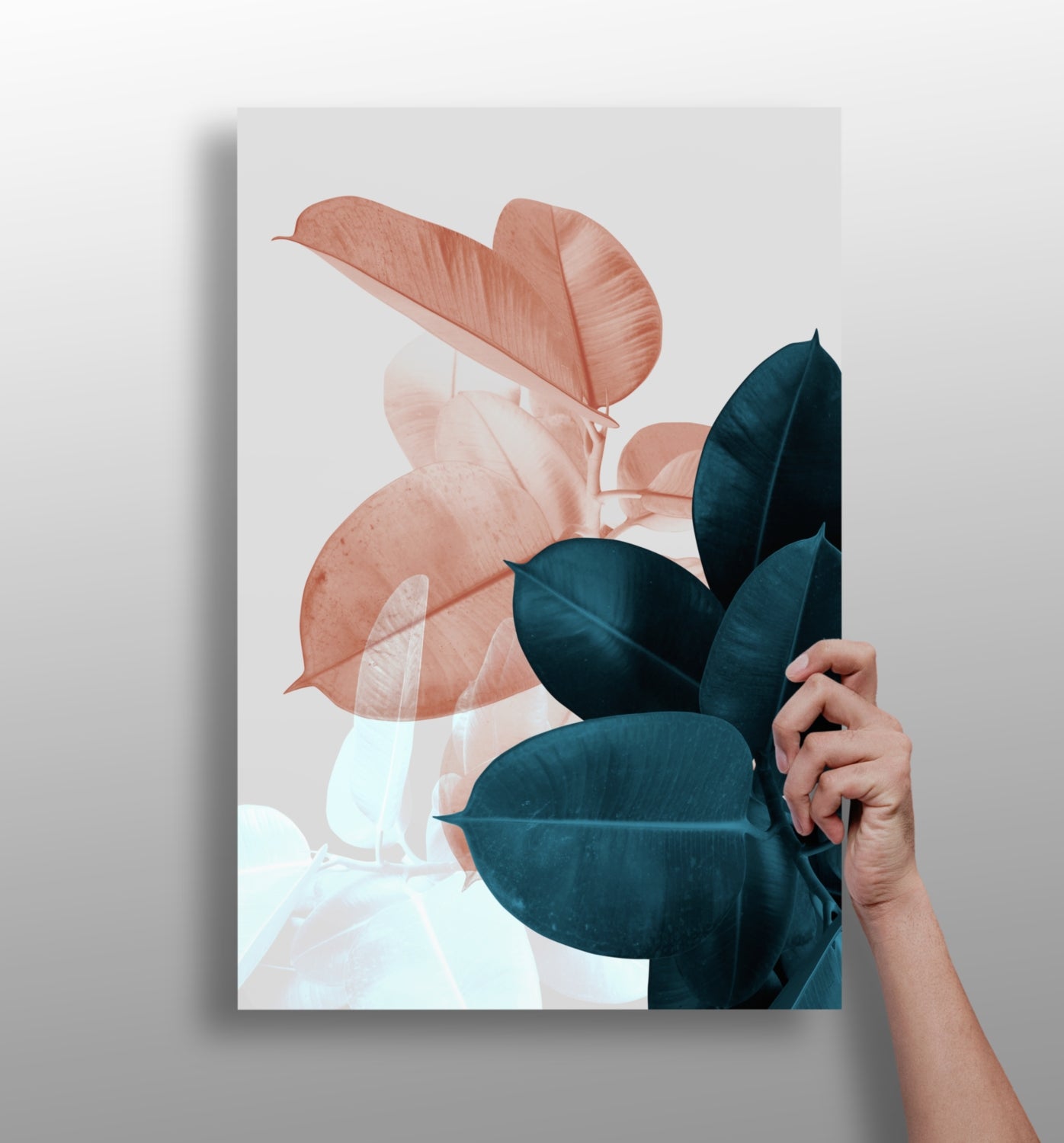 Leaves Aluminum Print.