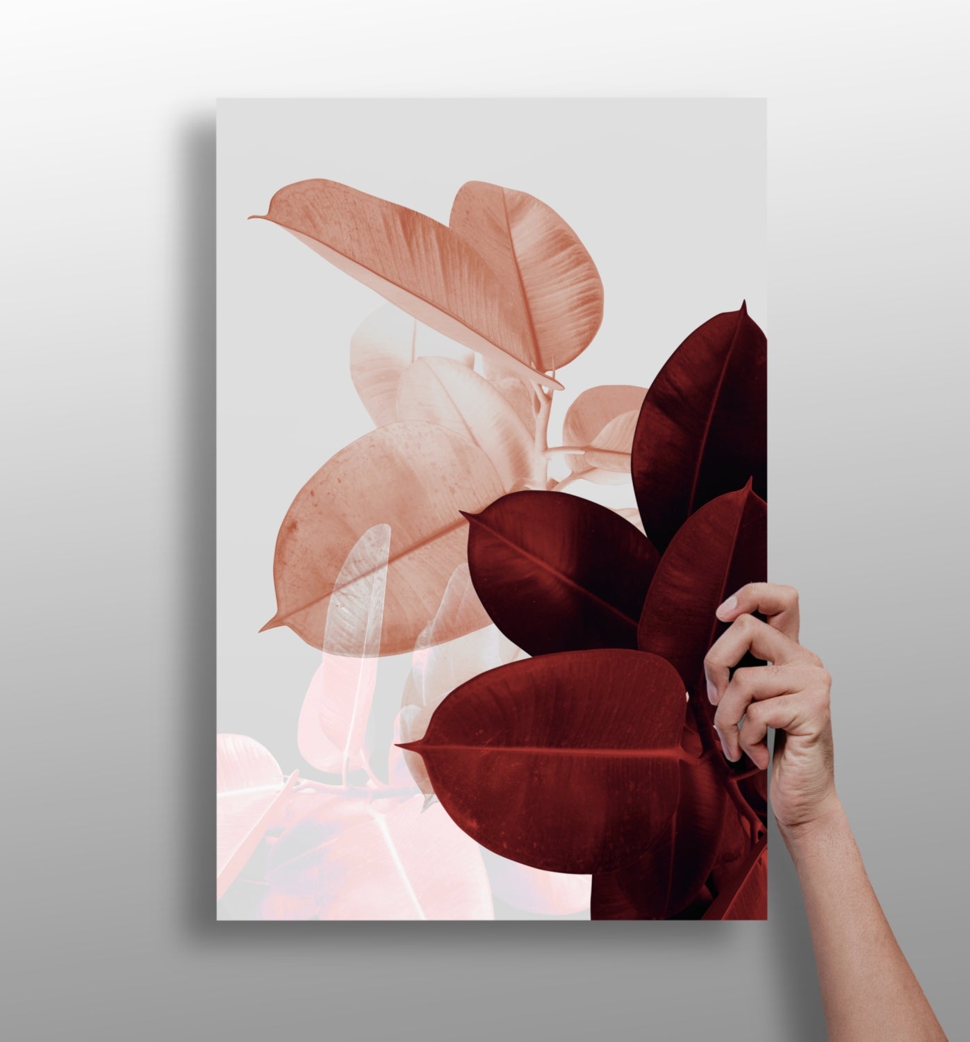 Leaves Aluminum Print.