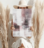 Abstract Aluminum Print.