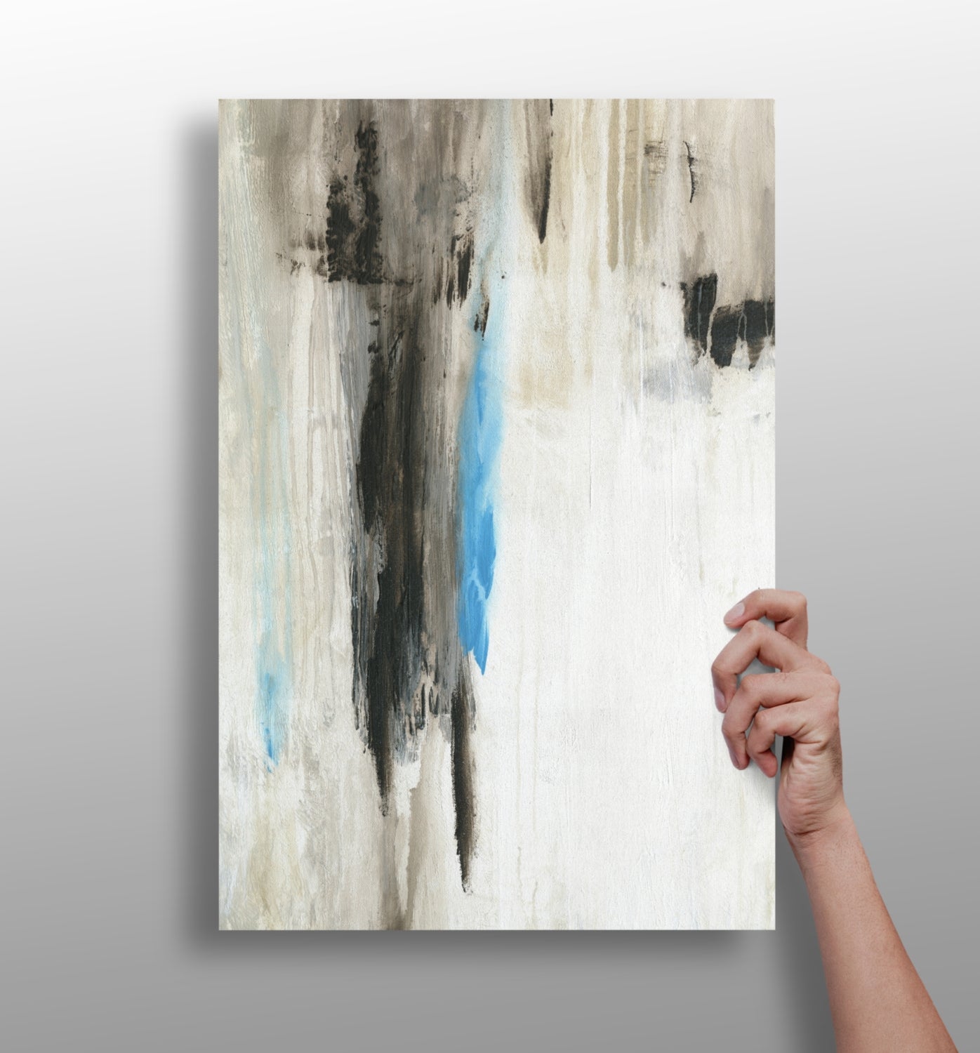 Abstract Aluminum Print.