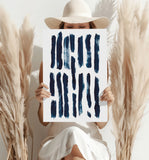 Abstract Lines Aluminum Print.