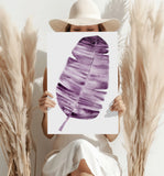 Feather Aluminum Print.