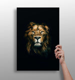 Lion Aluminum Print.