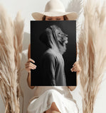 Lion Aluminum Print.