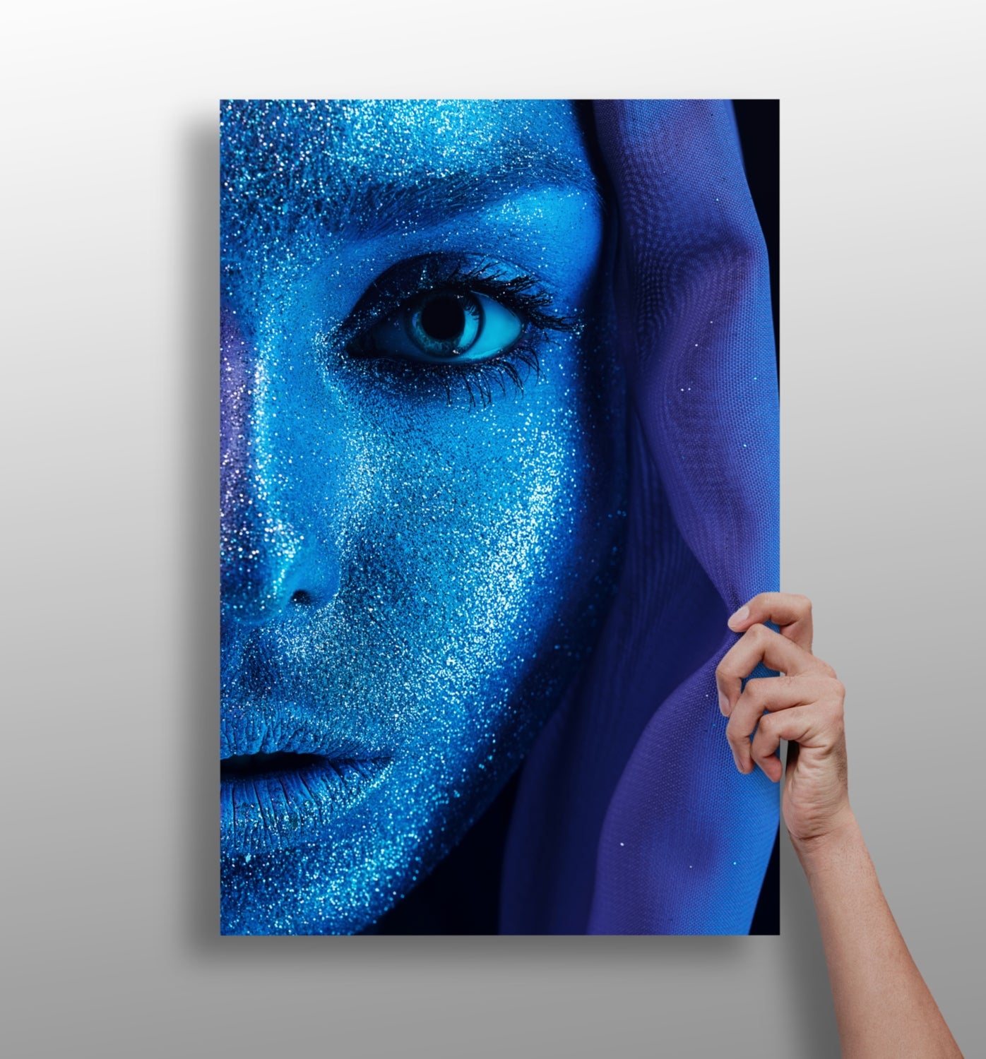 Woman Aluminum Print.