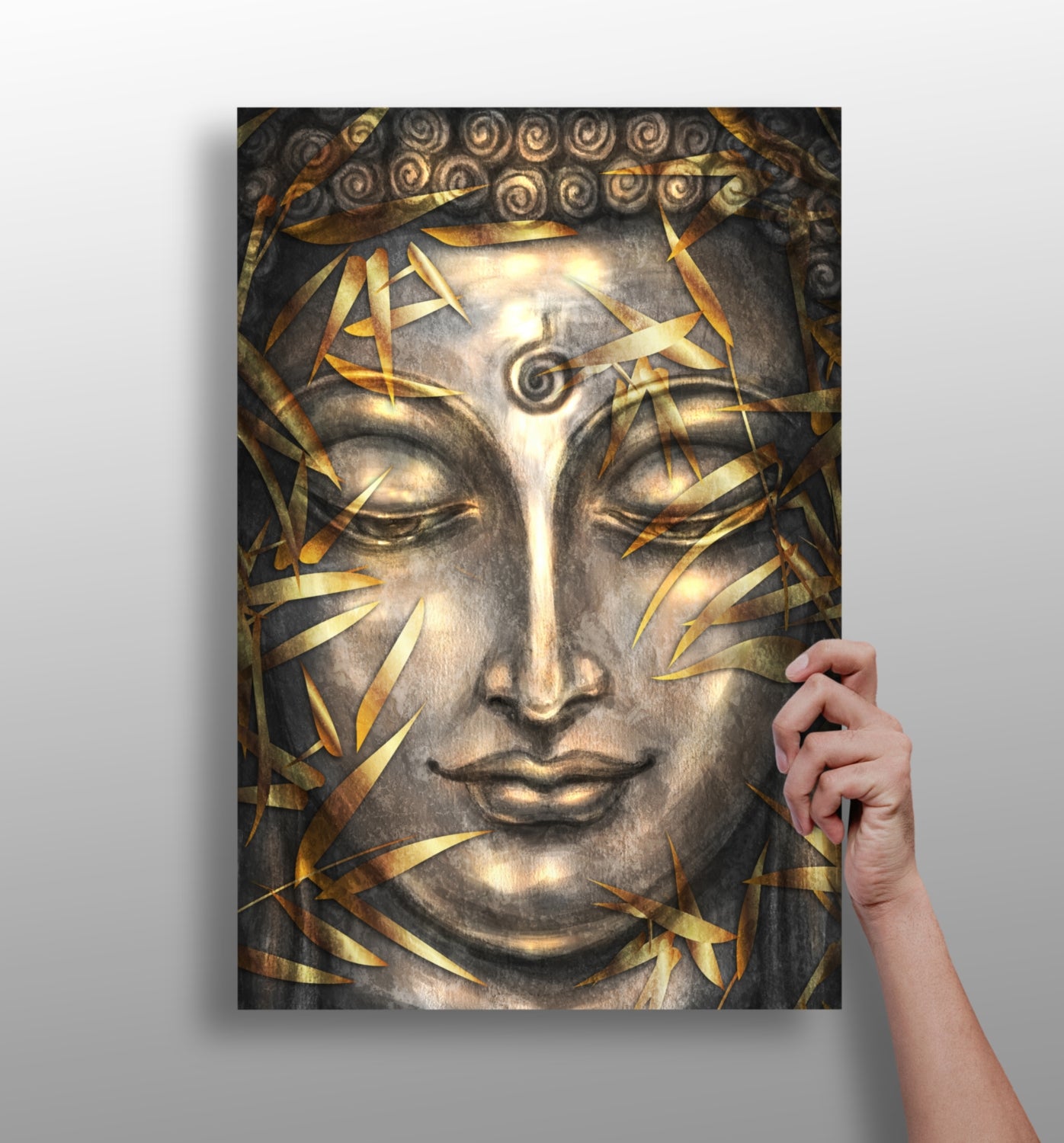 Buddha Aluminum Print.