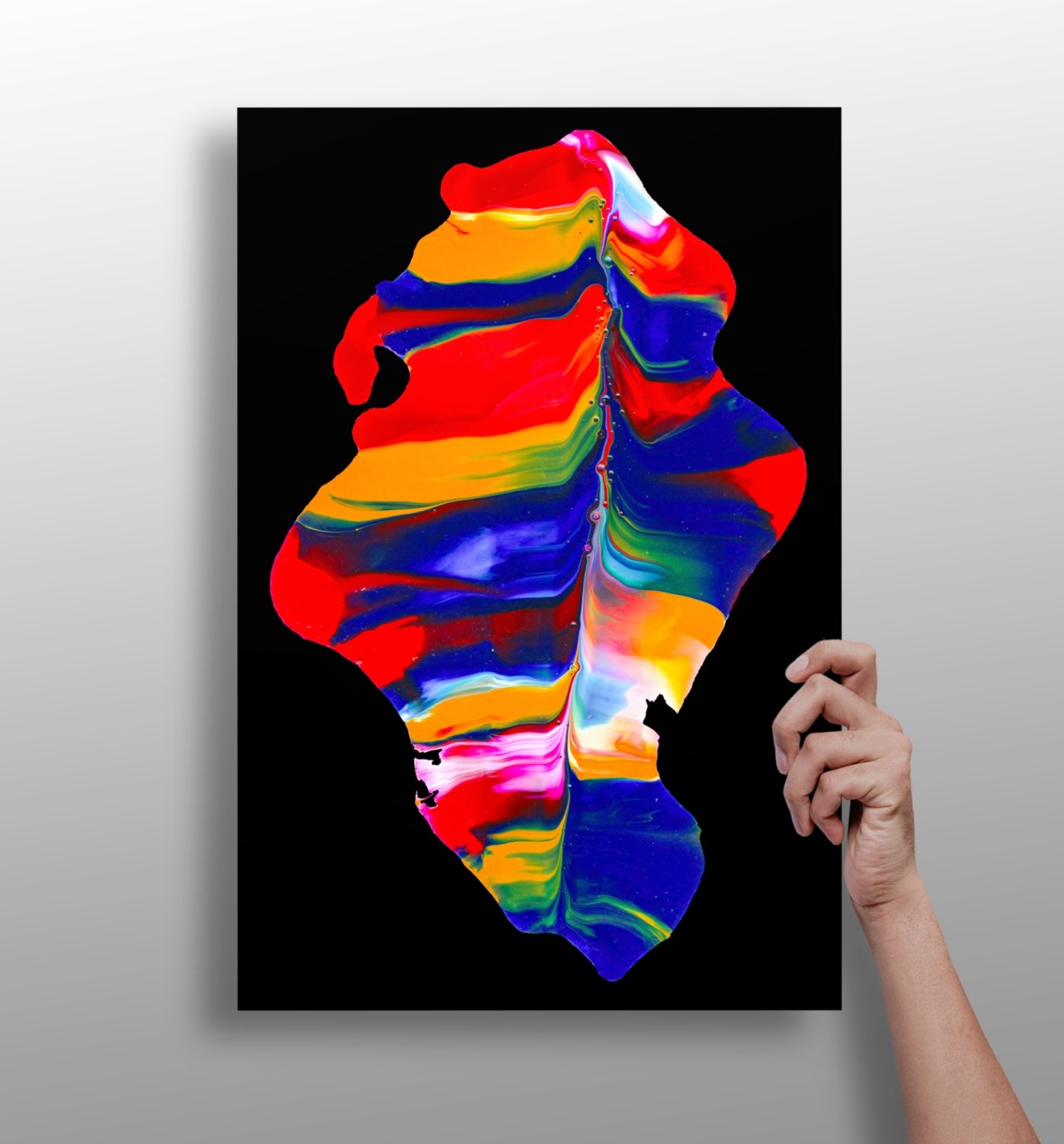 Abstract Art Aluminum Print.