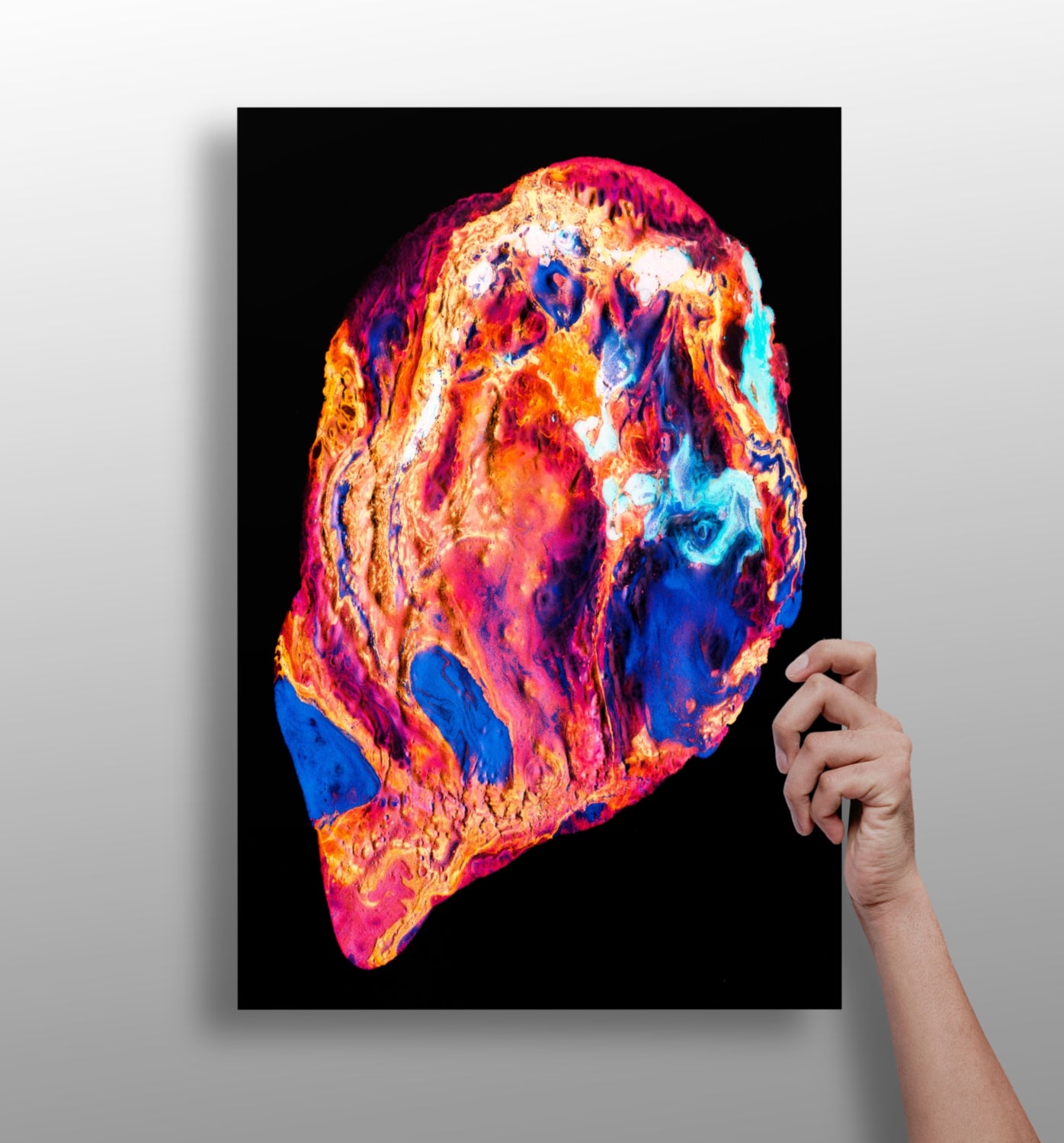 Abstract Art Aluminum Print.