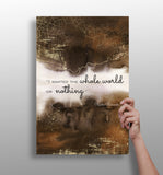 Bukowski Aluminum Print.