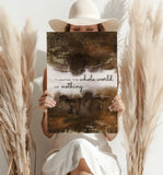 Bukowski Aluminum Print.