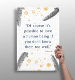 Bukowski Aluminum Print.