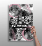 Angelou Aluminum Print.