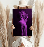 Lion Aluminum Print.